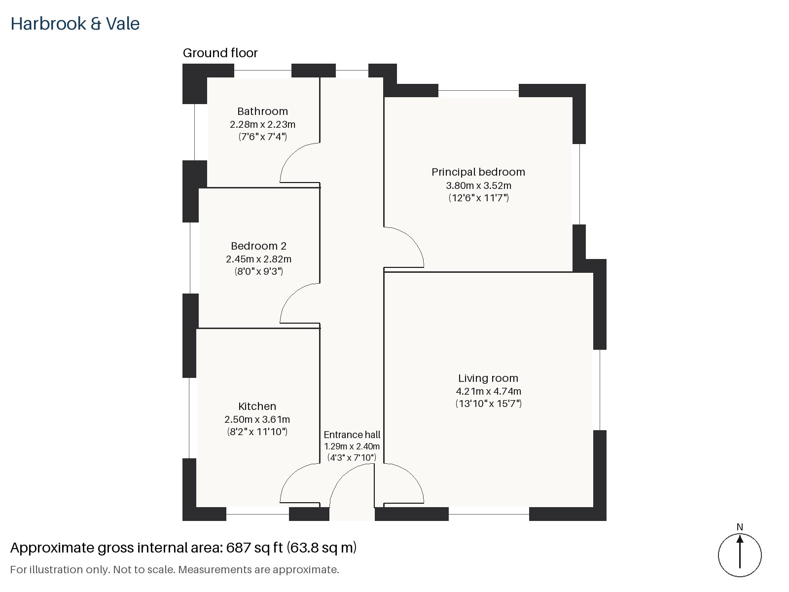 Floorplan of Cromford Road, Wandsworth, SW18