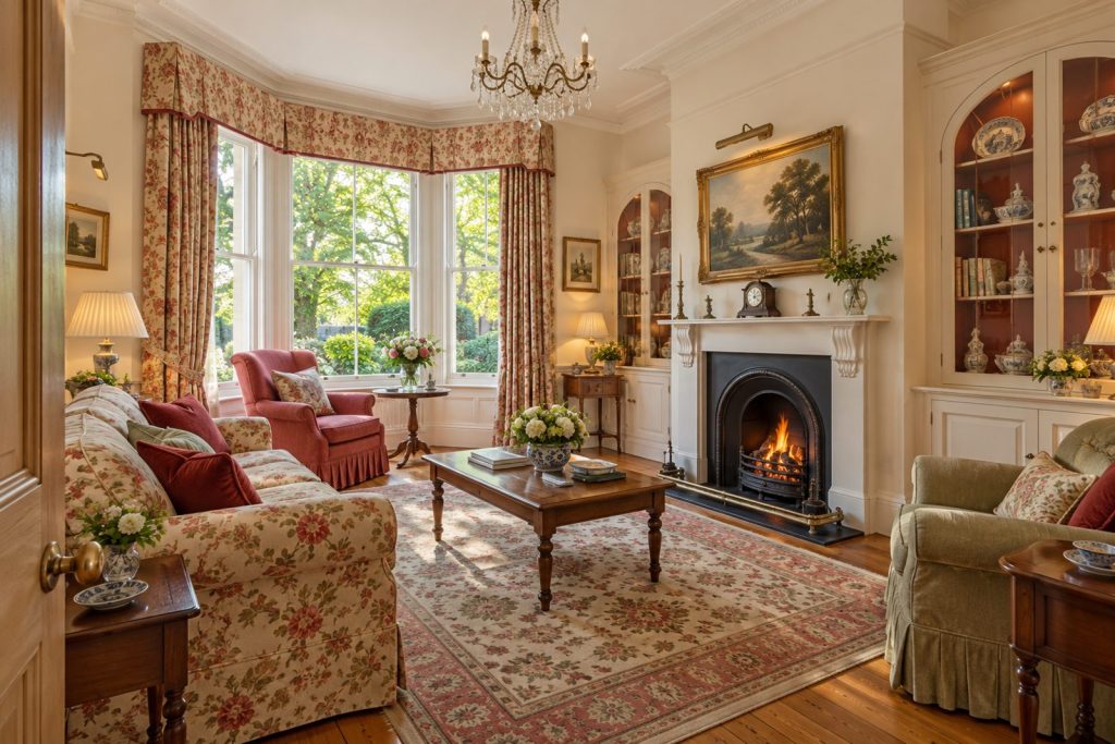 Sitting room, wide view from the doorway - 3-bedroom terraced house in Southfields