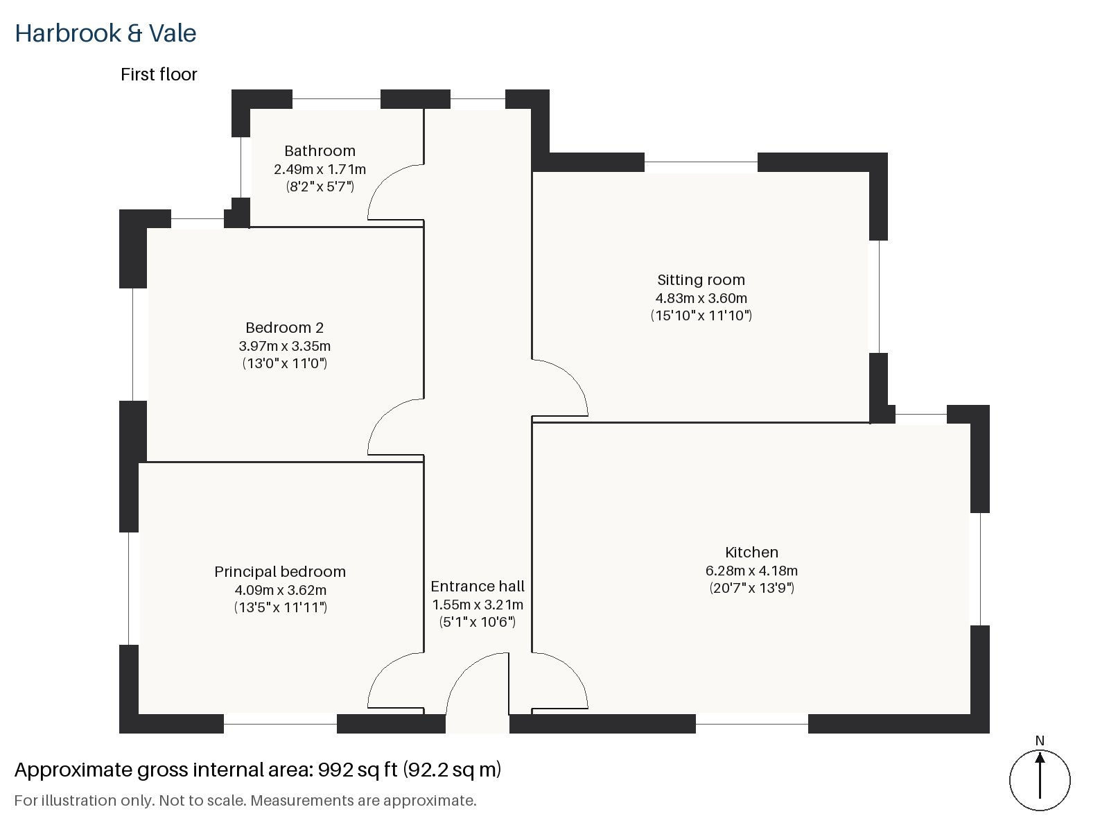Floorplan of Sarsfeld Road, Balham, SW12
