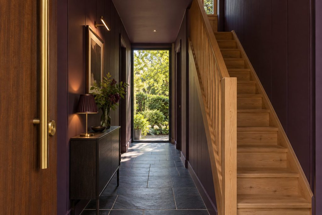Hall, wide view from the doorway - 4-bedroom semi-detached house in Earlsfield