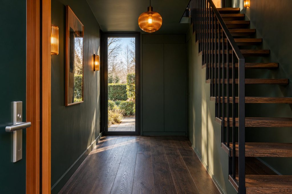 Hall, wide view from the doorway - 5-bedroom semi-detached house in Wandsworth