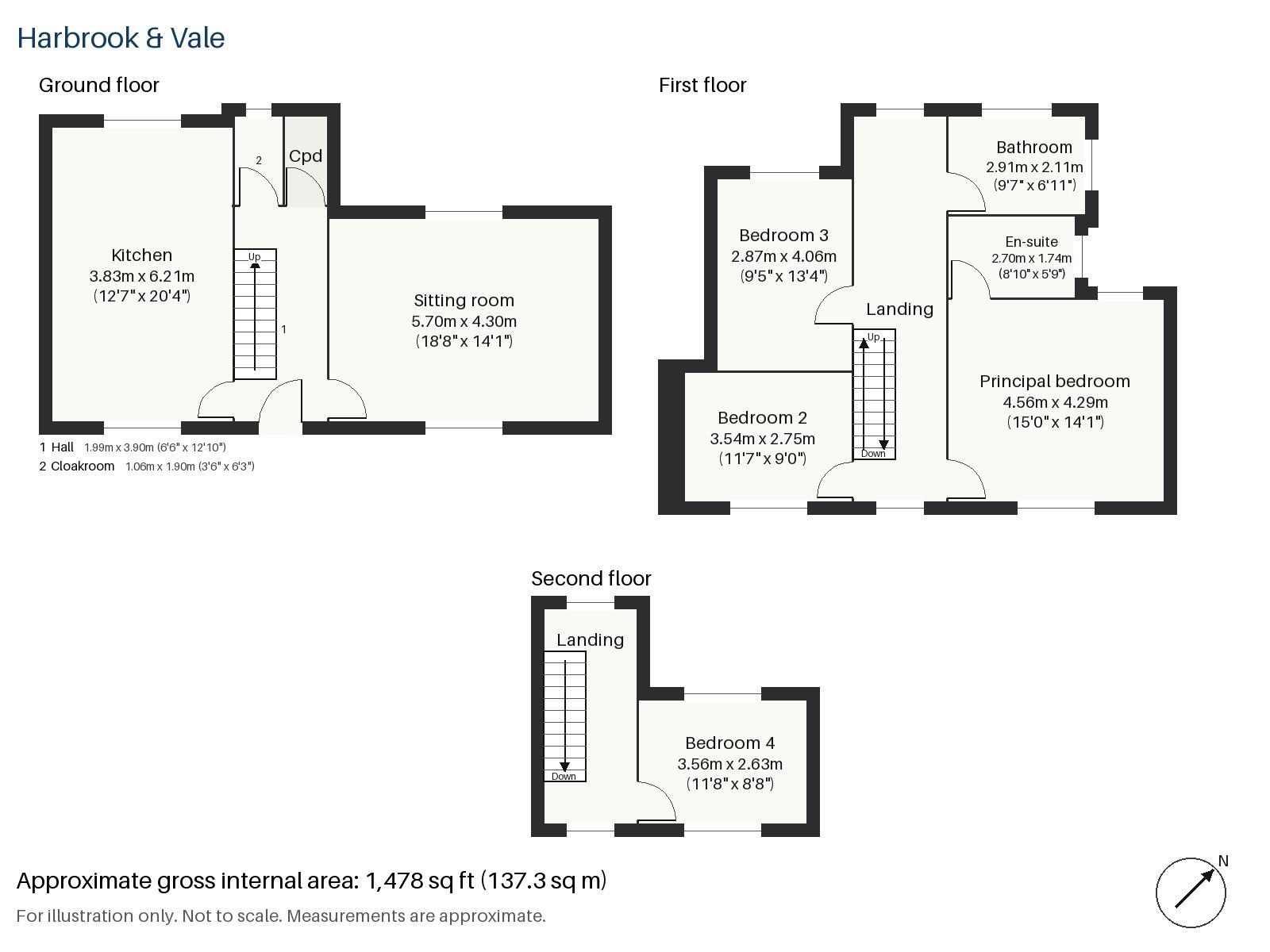 Floorplan of Seely Road, Tooting, SW17
