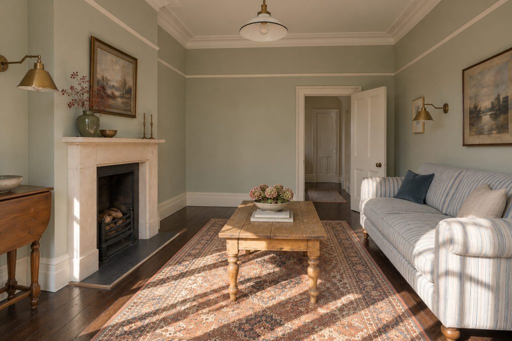 Sitting room, view from the opposite corner - 3-bedroom flat in Earlsfield