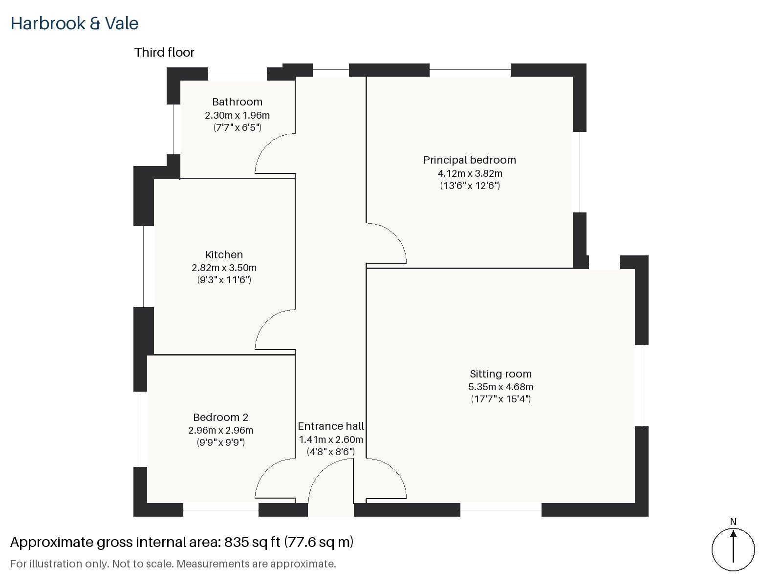 Floorplan of Atherfold Road, Clapham, SW9