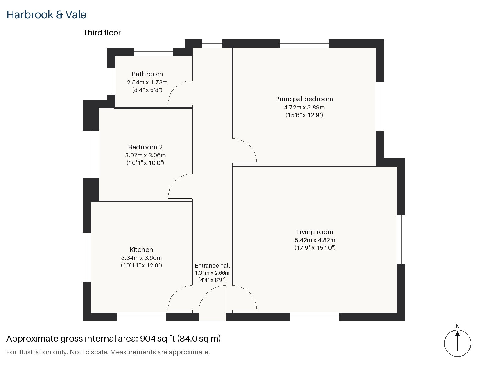 Floorplan of Mercier Road, Putney, SW15