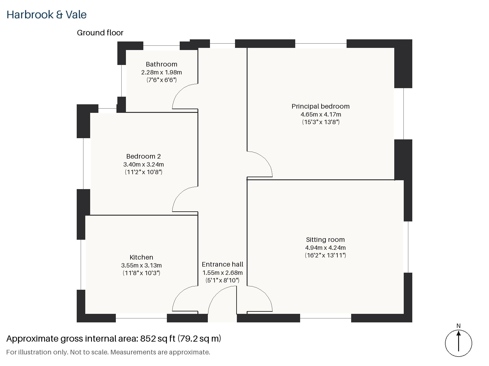 Floorplan of Whitelands Crescent, Southfields, SW18