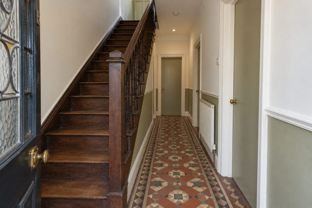 Hall, wide view from the doorway - 4-bedroom semi-detached house in Balham