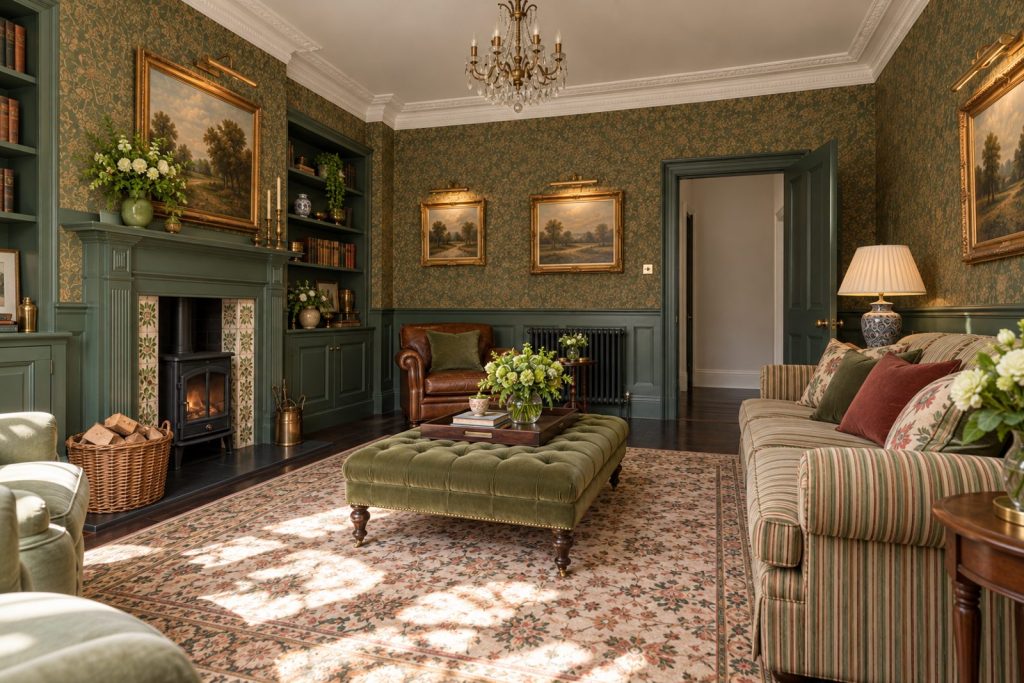 Sitting room, view from the opposite corner - 3-bedroom terraced house in Wimbledon