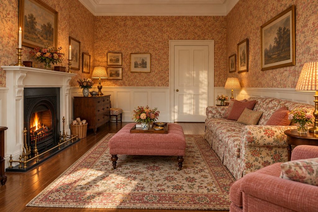 Sitting room, view from the opposite corner - 2-bedroom cottage in Clapham