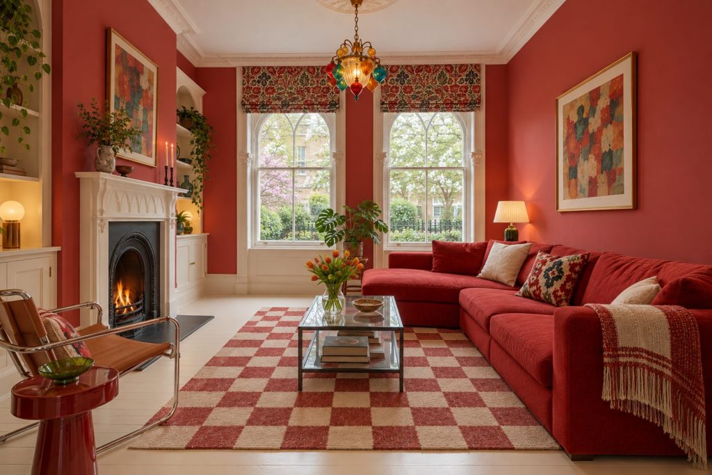 Sitting room, view from the opposite corner - 3-bedroom cottage in Wimbledon