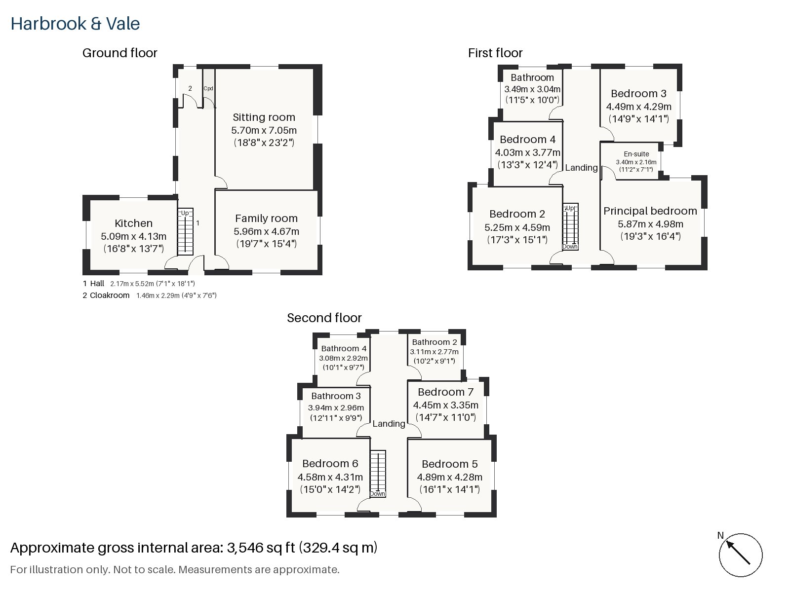 Floorplan of Headlam Road, Clapham, SW4