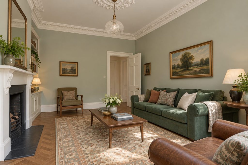 Sitting room, view from the opposite corner - 3-bedroom terraced house in Putney