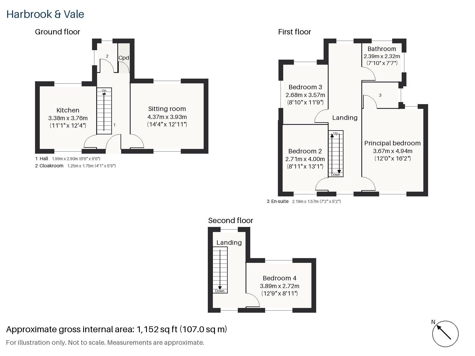 Floorplan of Fiveways Road, Brixton, SW9