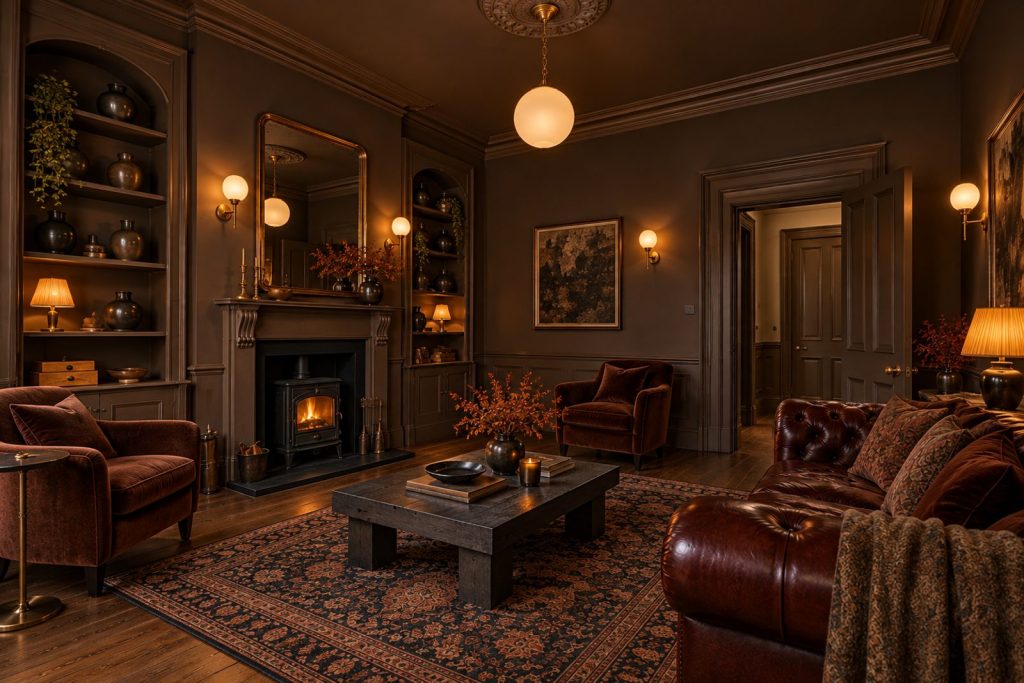 Sitting room, view from the opposite corner - 3-bedroom flat in Wimbledon