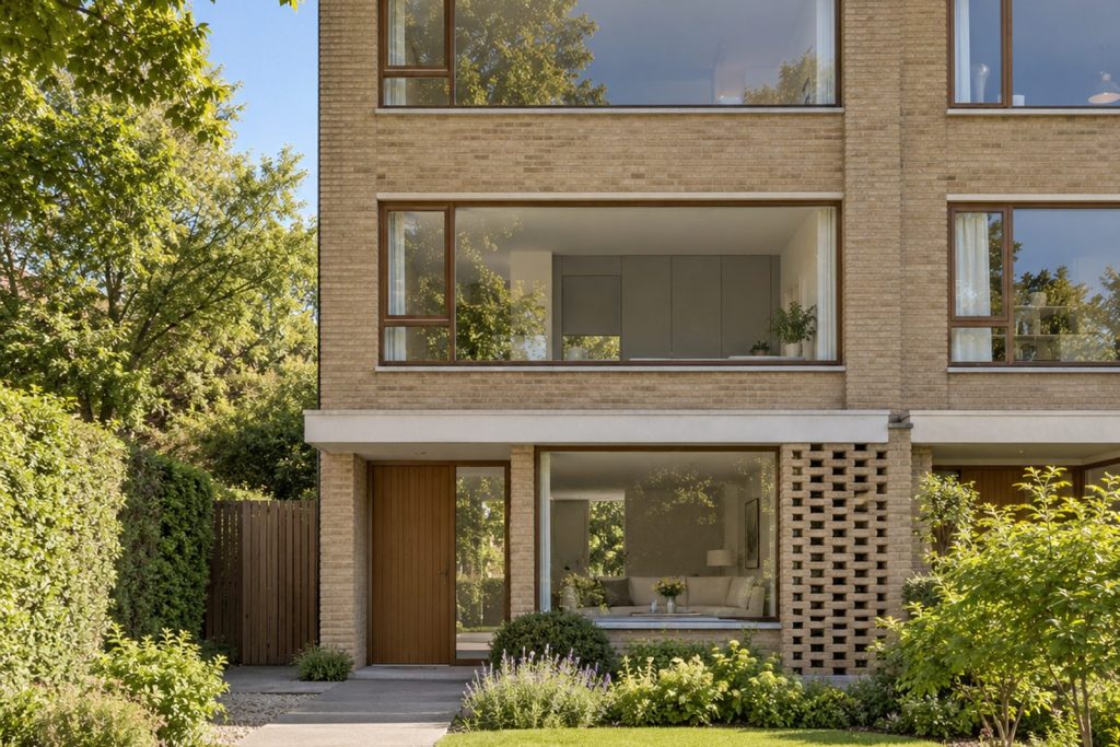 Front exterior, eye-level view of the front elevation - 4-bedroom semi-detached house in Wandsworth