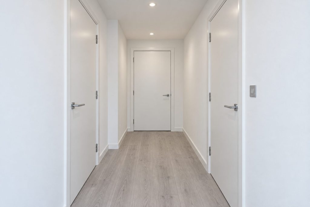 Entrance hall, wide view from the doorway - 2-bedroom flat in Battersea
