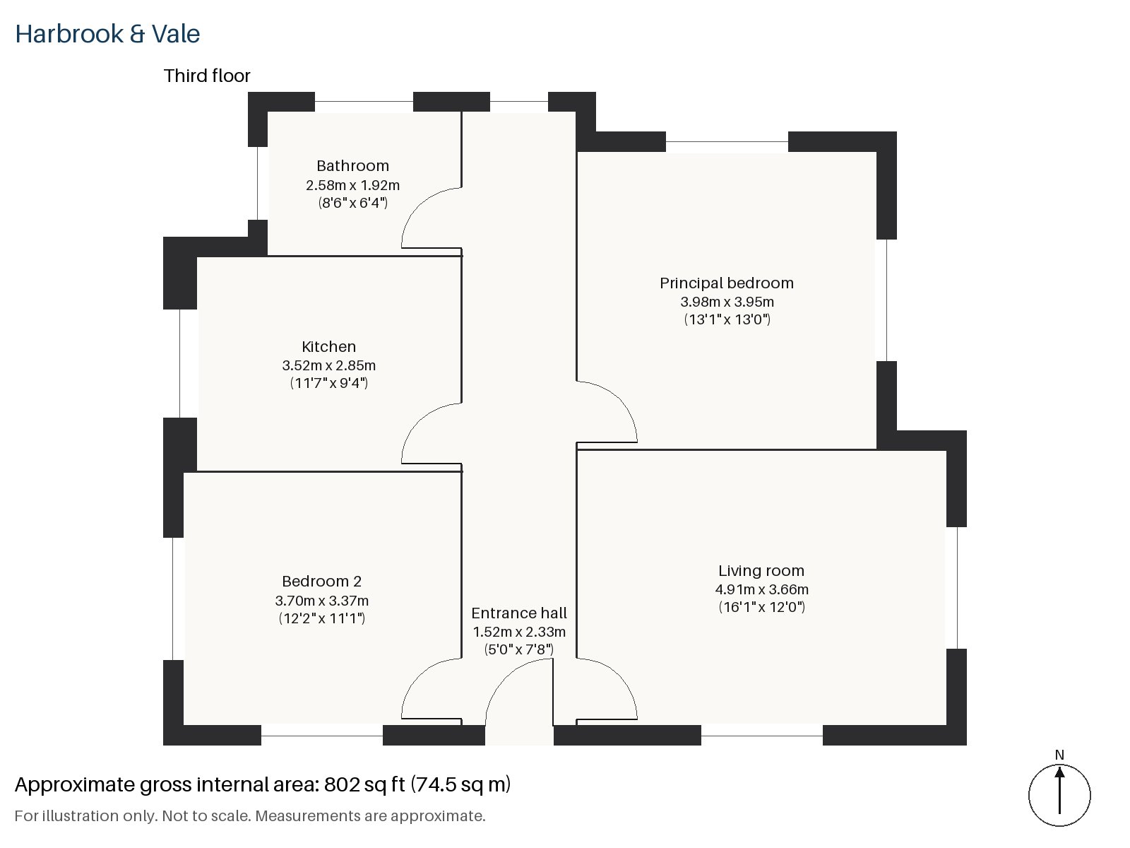Floorplan of Kingsley Street, Battersea, SW11