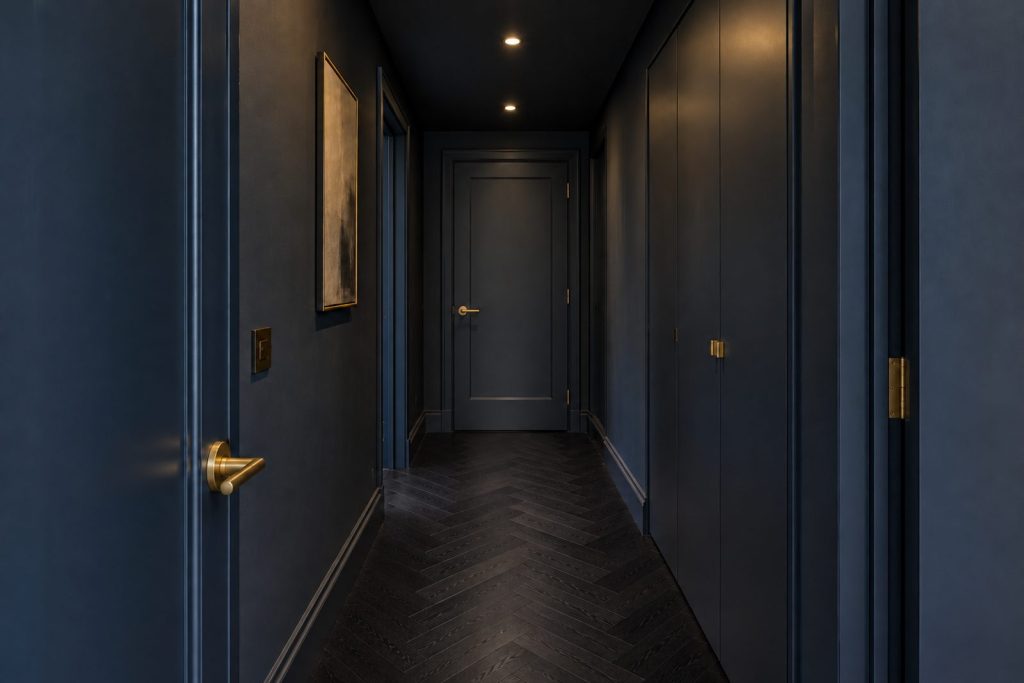 Entrance hall, wide view from the doorway - 3-bedroom maisonette in Tooting