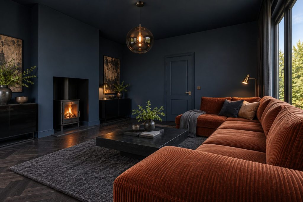 Living room, view from the opposite corner - 3-bedroom maisonette in Tooting