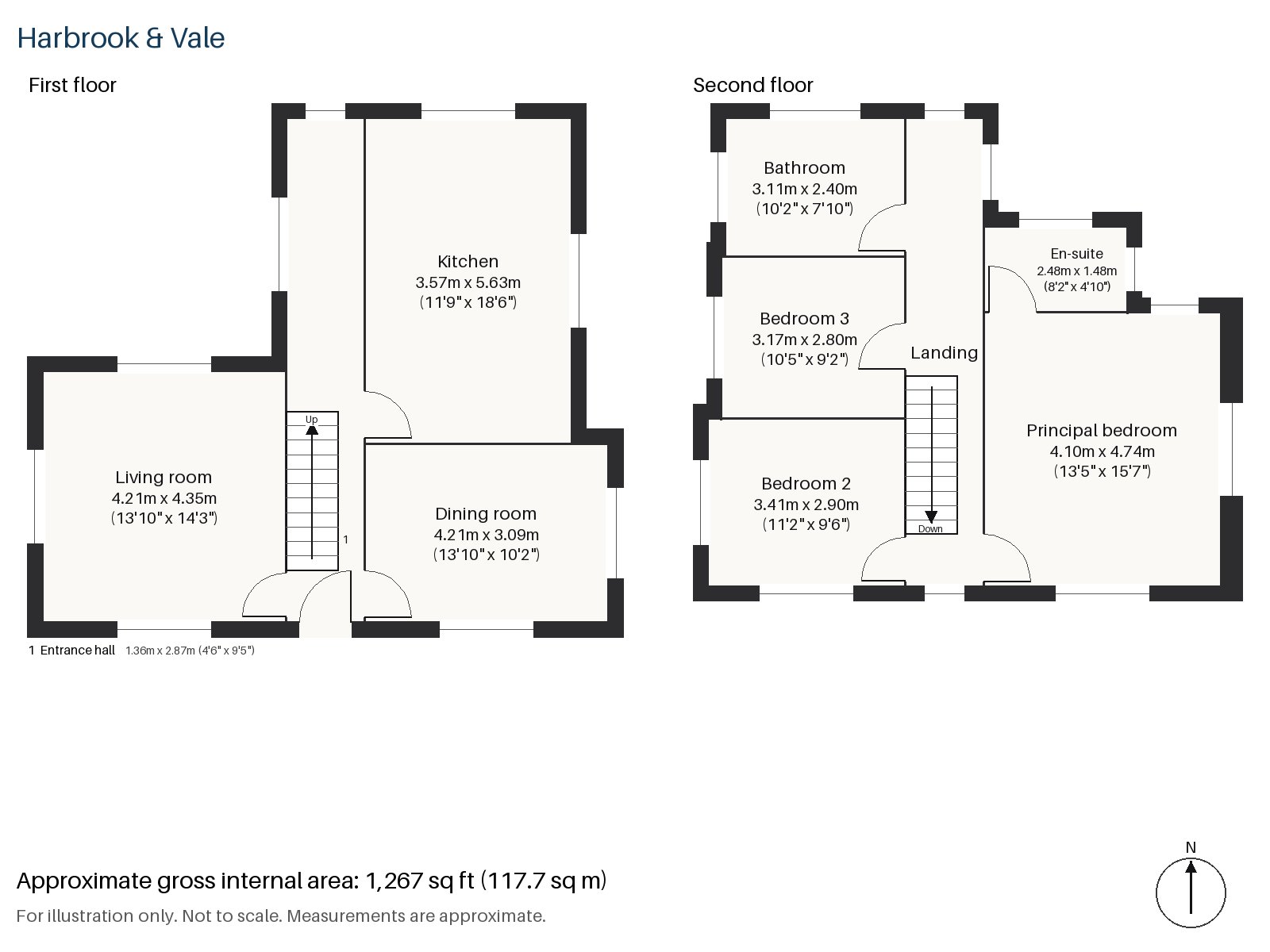 Floorplan of Avarn Road, Tooting, SW17