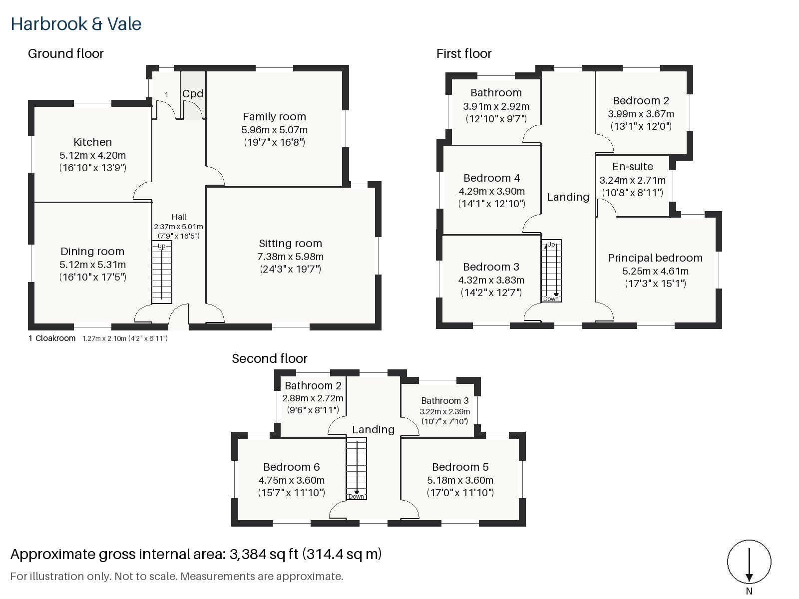 Floorplan of Narbonne Avenue, Clapham, SW4