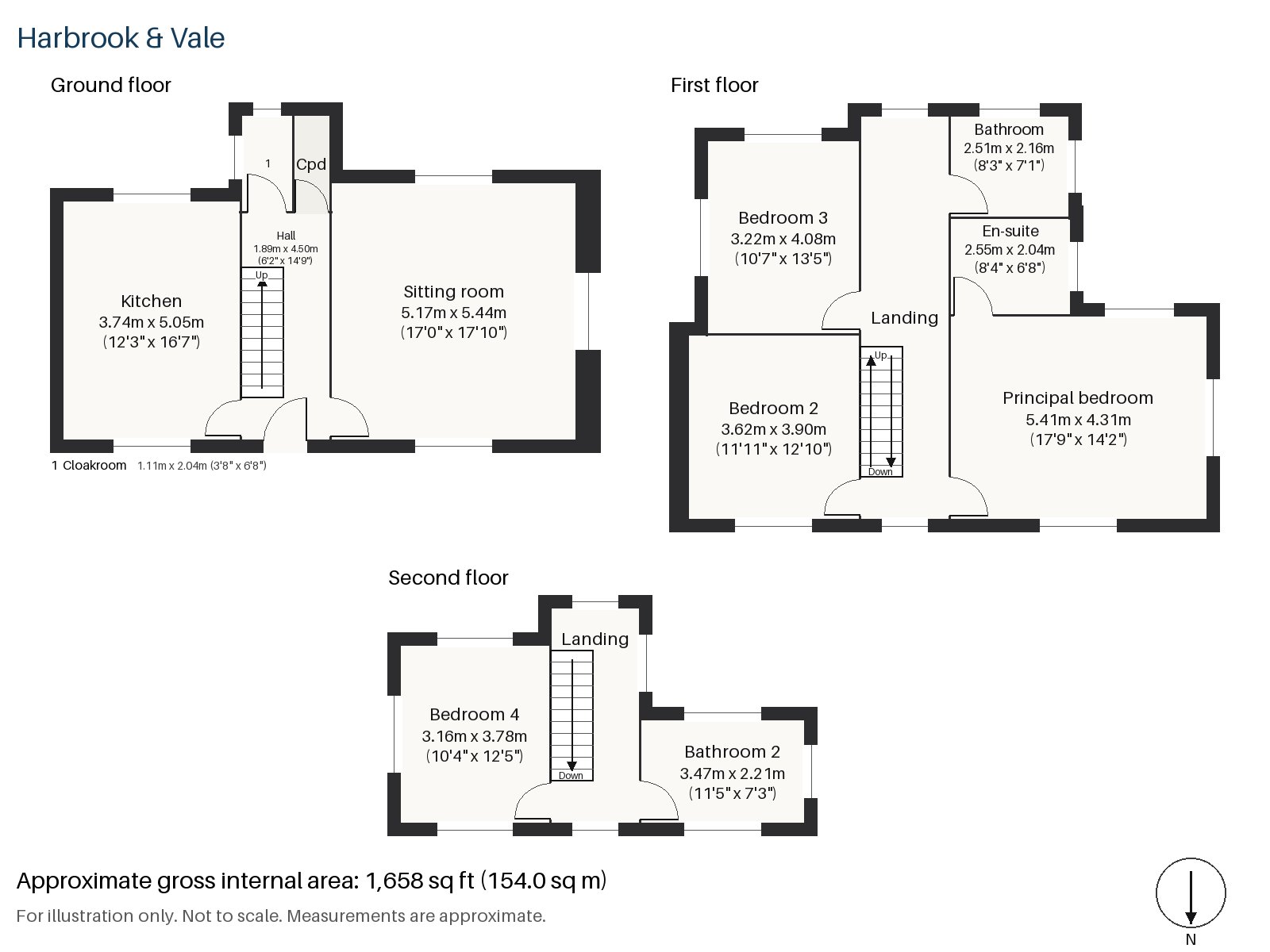 Floorplan of Collamore Avenue, Earlsfield, SW18