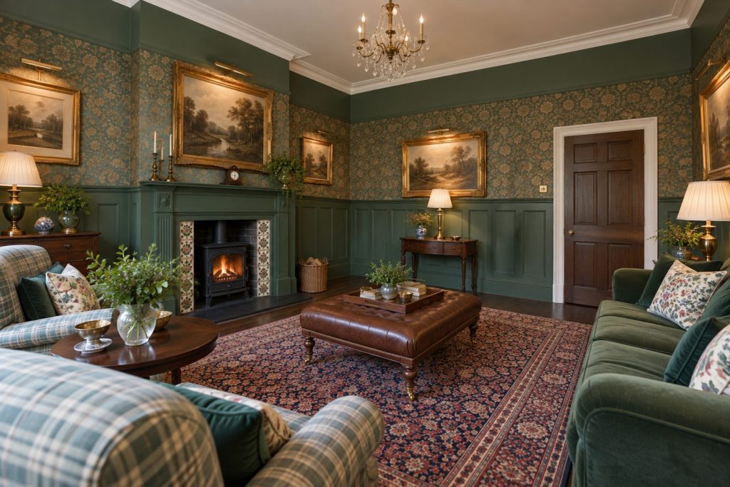 Sitting room, view from the opposite corner - 3-bedroom terraced house in Putney