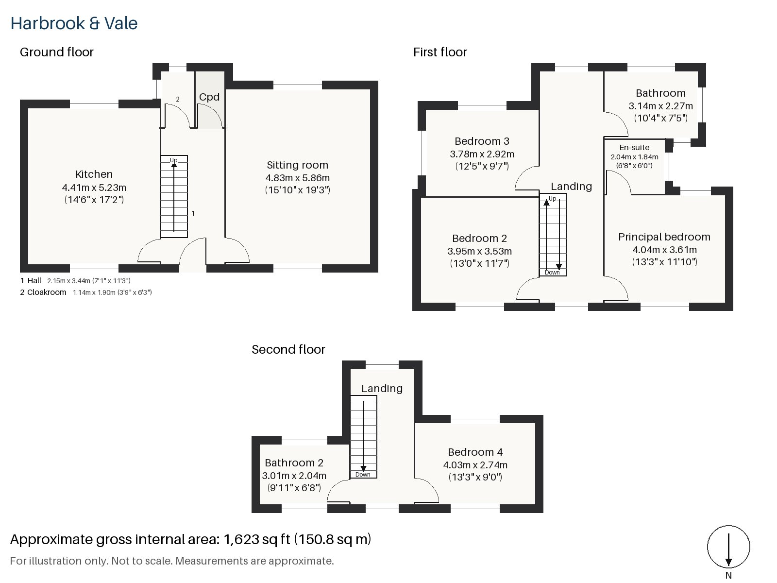 Floorplan of Genoa Avenue, Putney, SW15