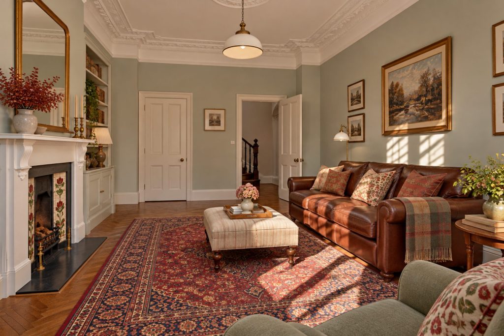 Sitting room, view from the opposite corner - 3-bedroom terraced house in Putney