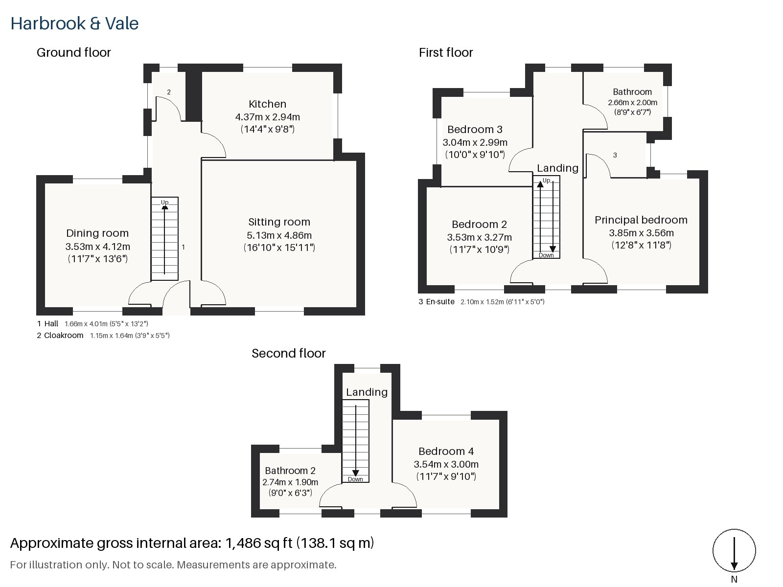 Floorplan of Lower Common South, Putney, SW15