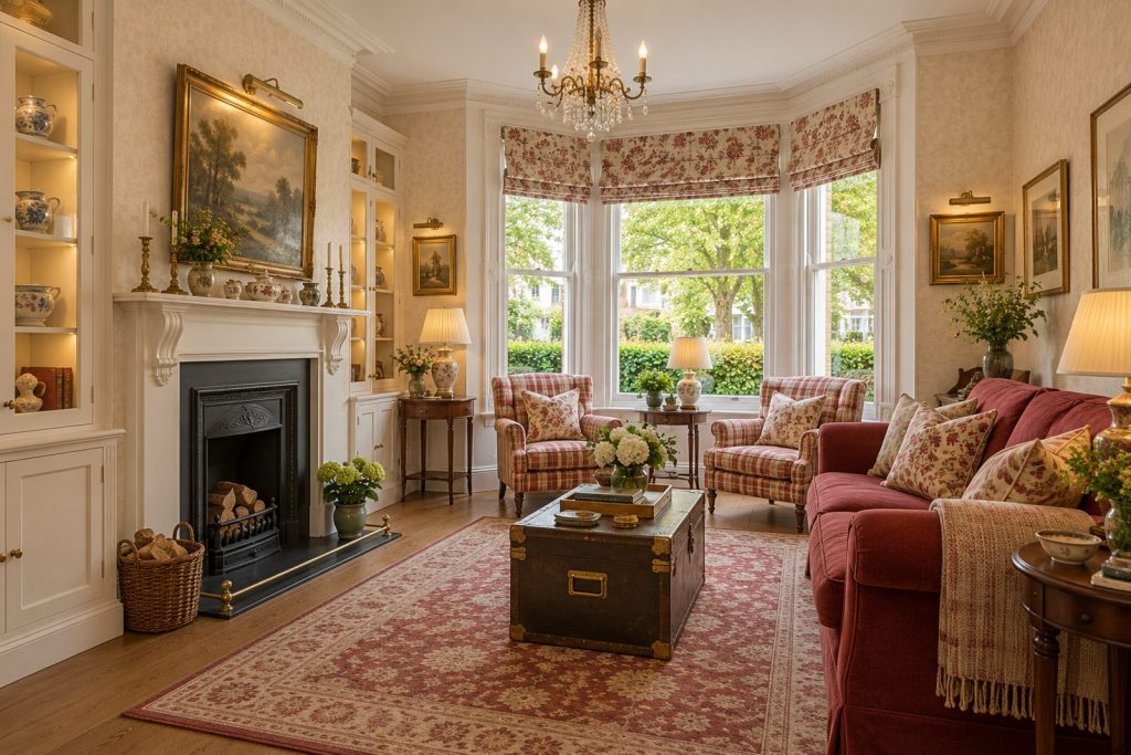 Sitting room, wide view from the doorway - 5-bedroom terraced house in Wandsworth