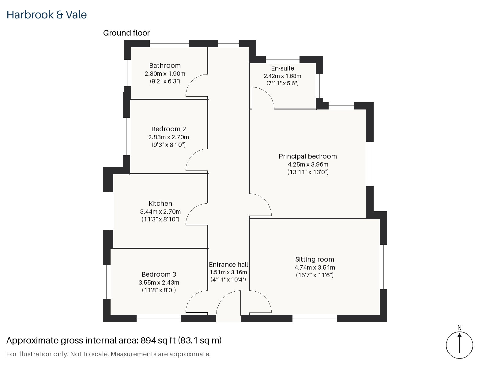 Floorplan of Altenburg Gardens, Battersea, SW11