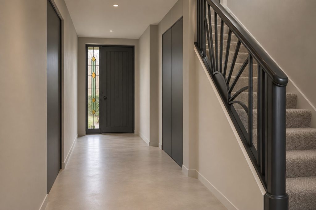Hall, wide view from the doorway - 5-bedroom semi-detached house in Wimbledon