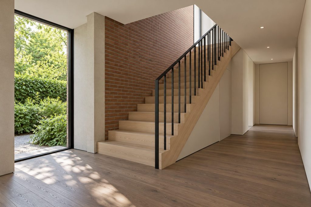 Hall, wide view from the doorway - 5-bedroom detached house in Battersea