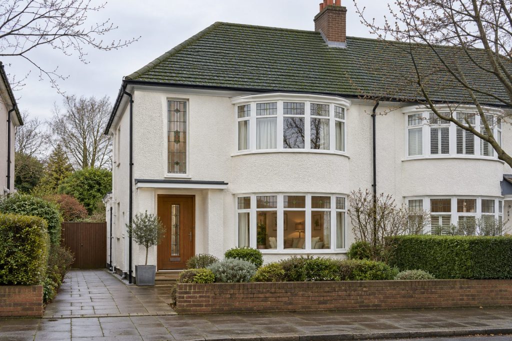 Front exterior, eye-level view of the front elevation - 5-bedroom semi-detached house in Wandsworth
