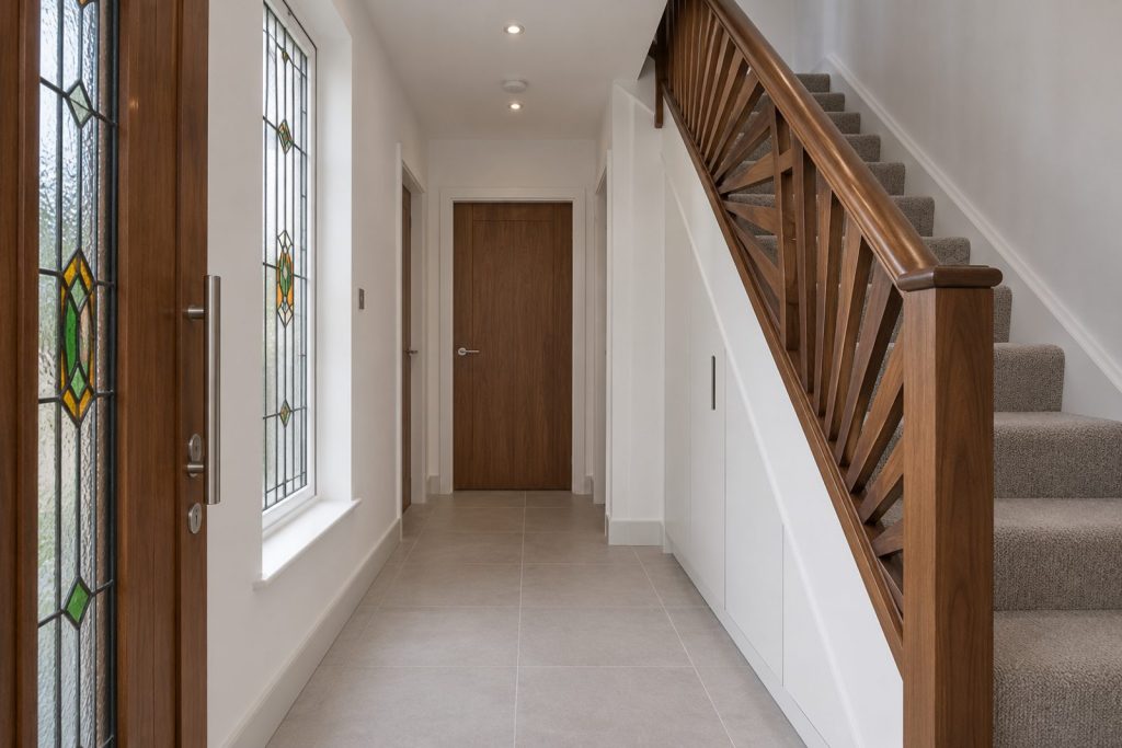 Hall, wide view from the doorway - 5-bedroom semi-detached house in Wandsworth