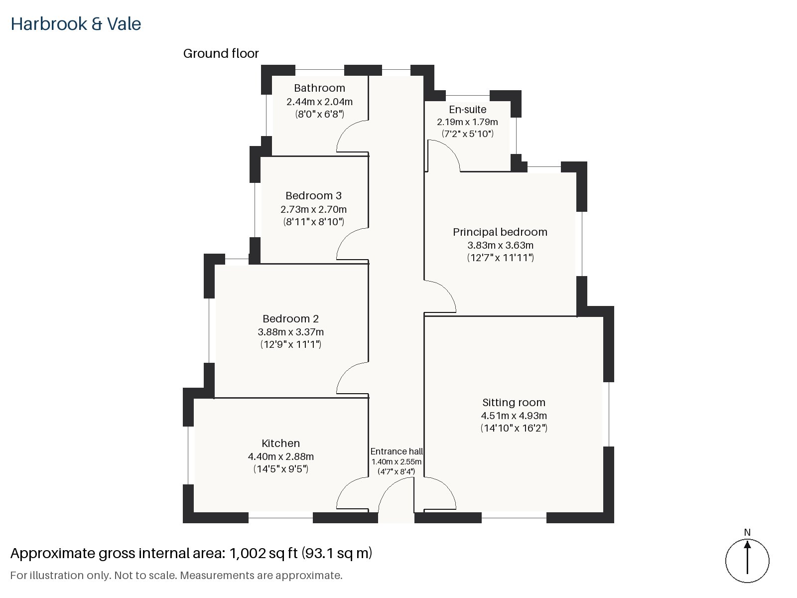 Floorplan of Osward Road, Balham, SW17