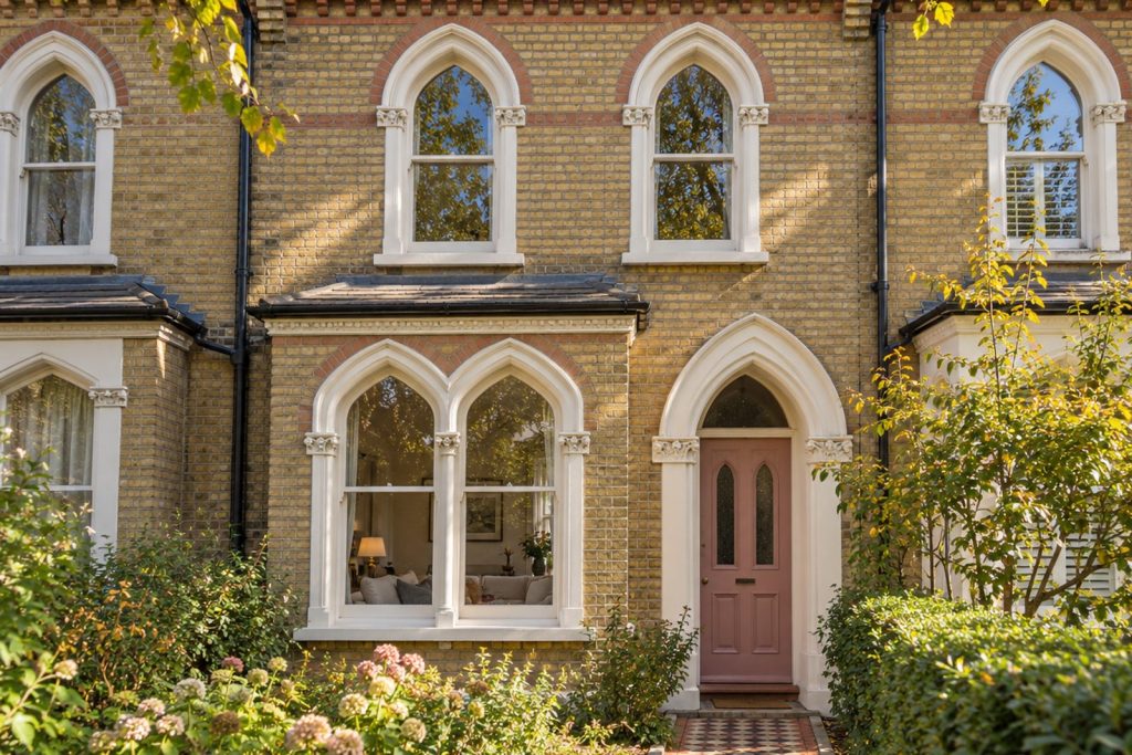 Front exterior, eye-level view of the front elevation - 2-bedroom cottage in Fulham