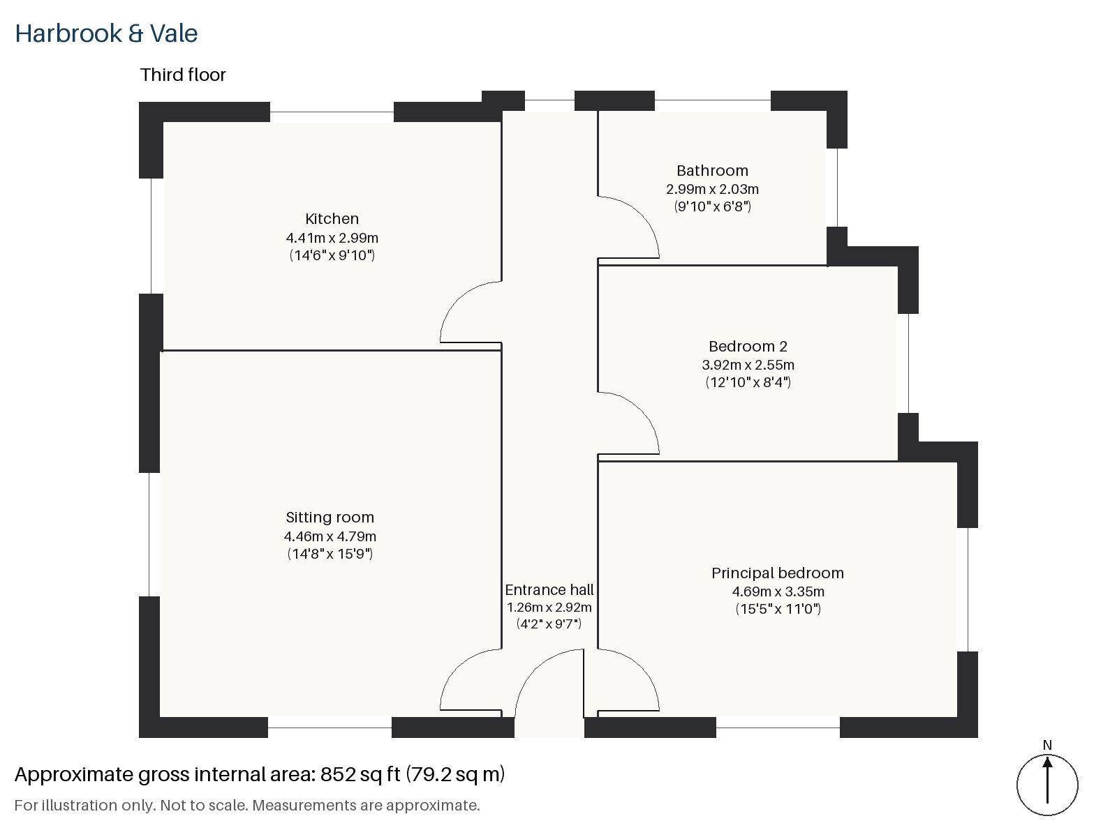 Floorplan of John Archer Way, Wandsworth, SW18