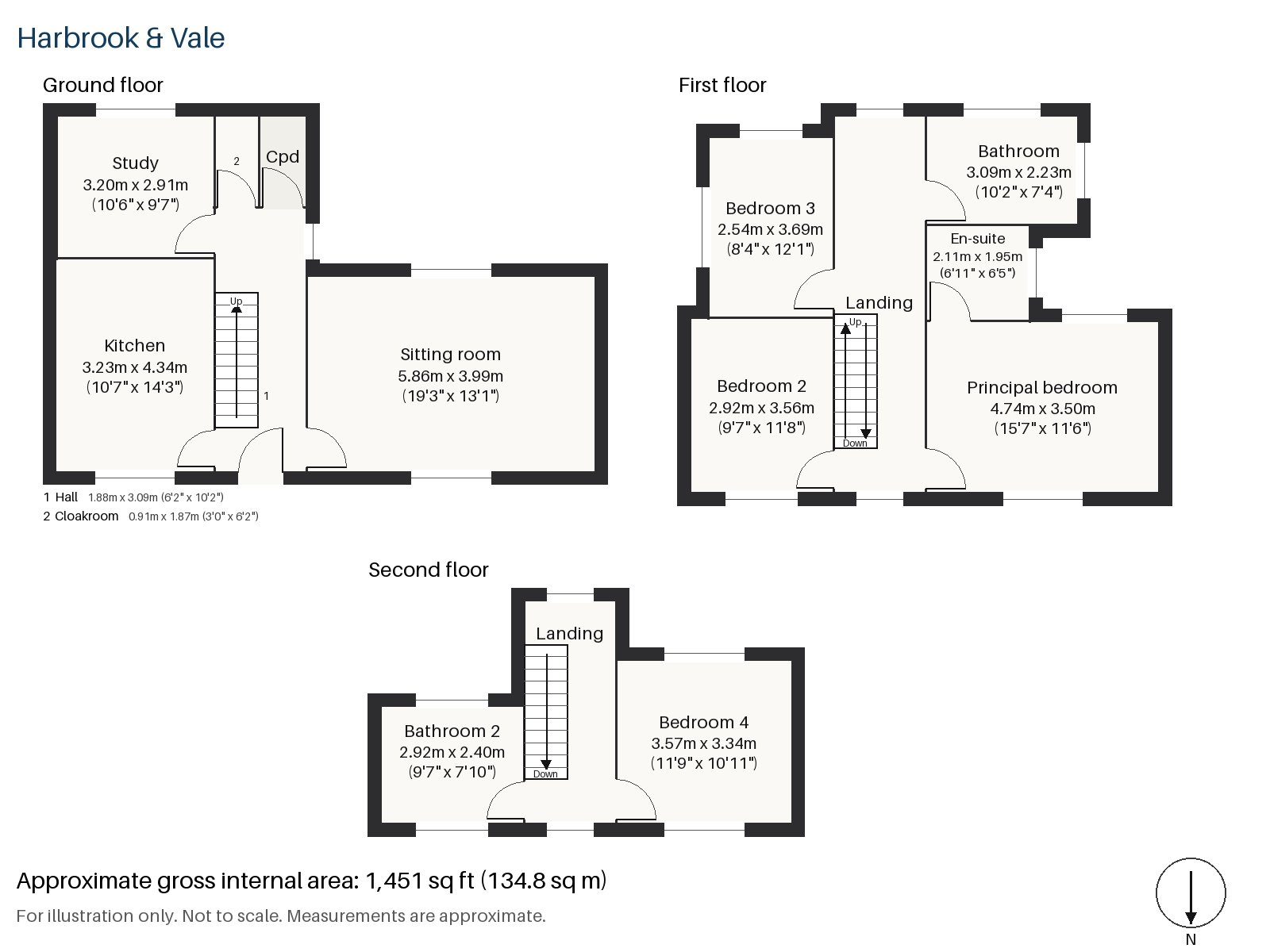 Floorplan of Poplar Road, Wimbledon, SW19