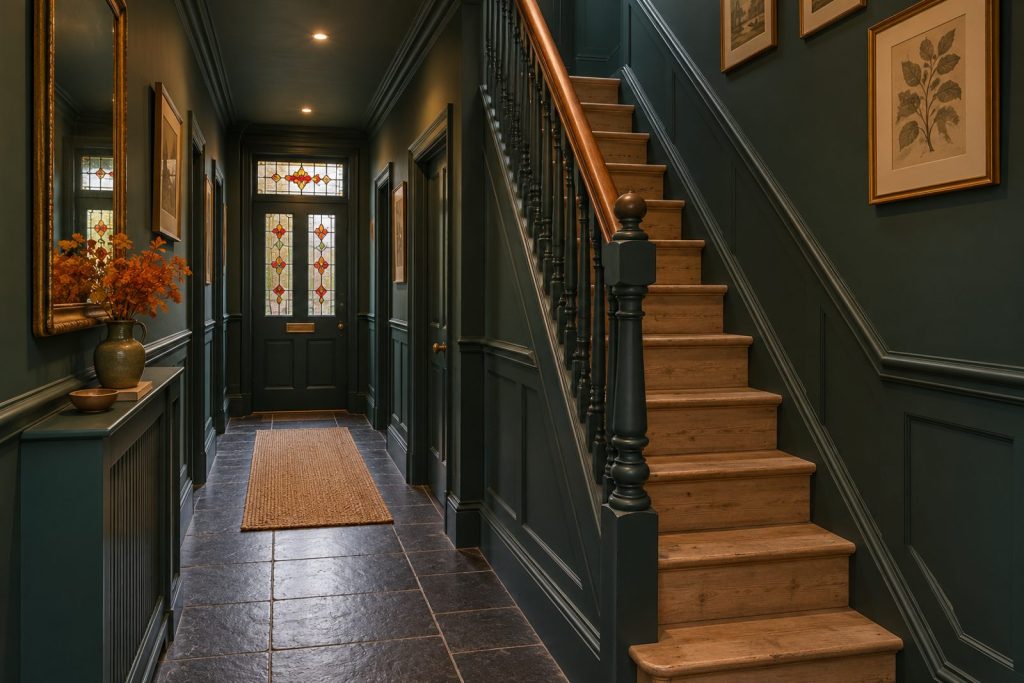 Entrance hall, wide view from the doorway - 2-bedroom maisonette in Clapham