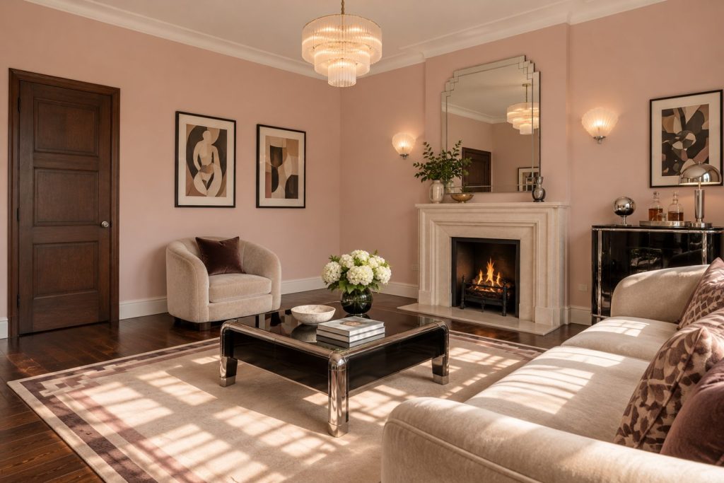 Sitting room, view from the opposite corner - 3-bedroom flat in Balham