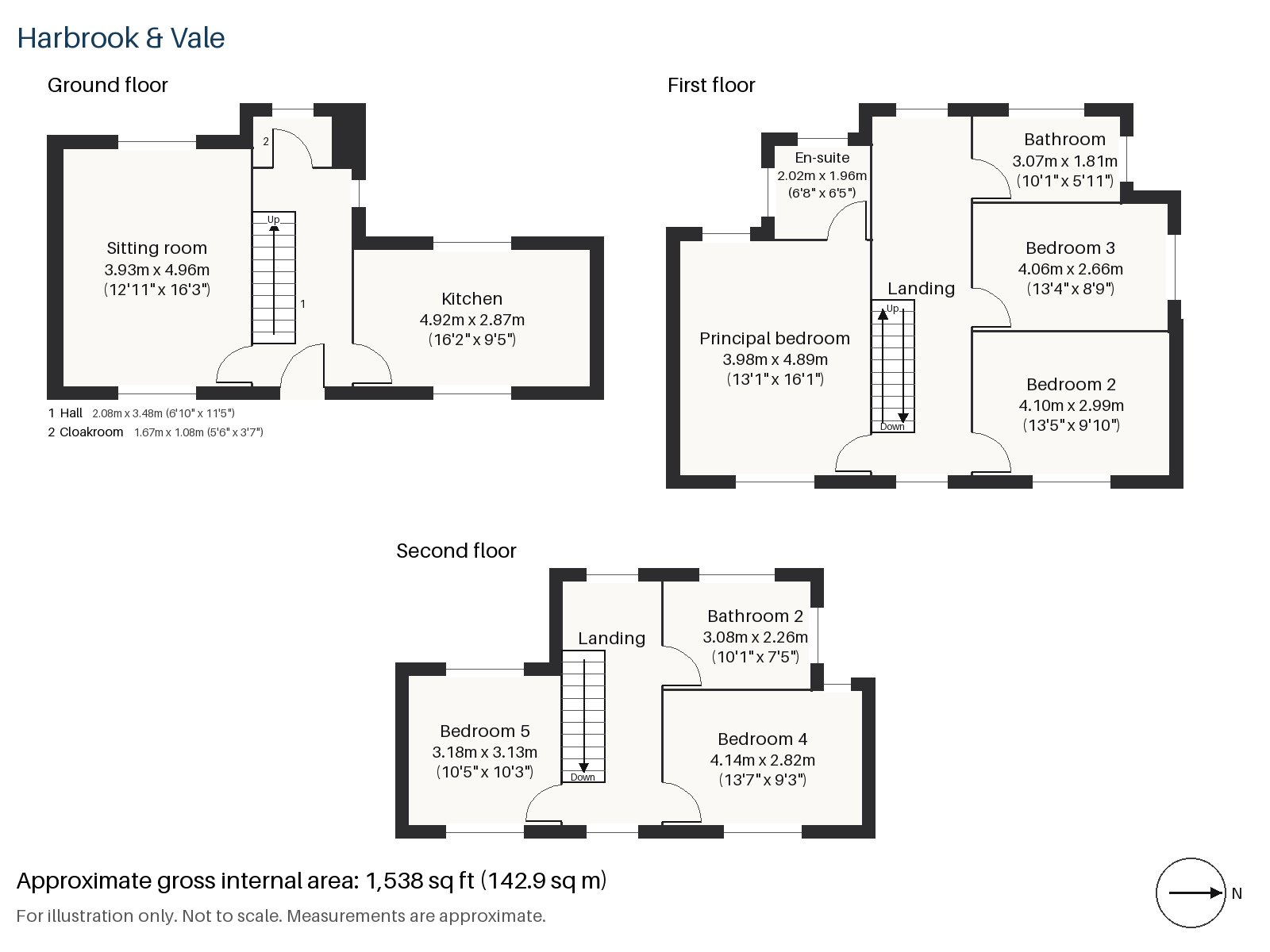 Floorplan of Horne Way, Putney, SW15