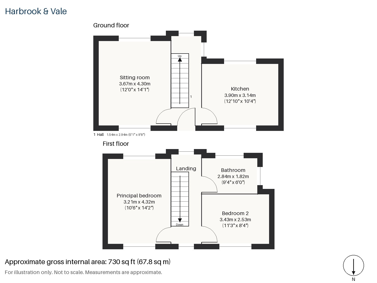 Floorplan of Thornton Hill, Wimbledon, SW19