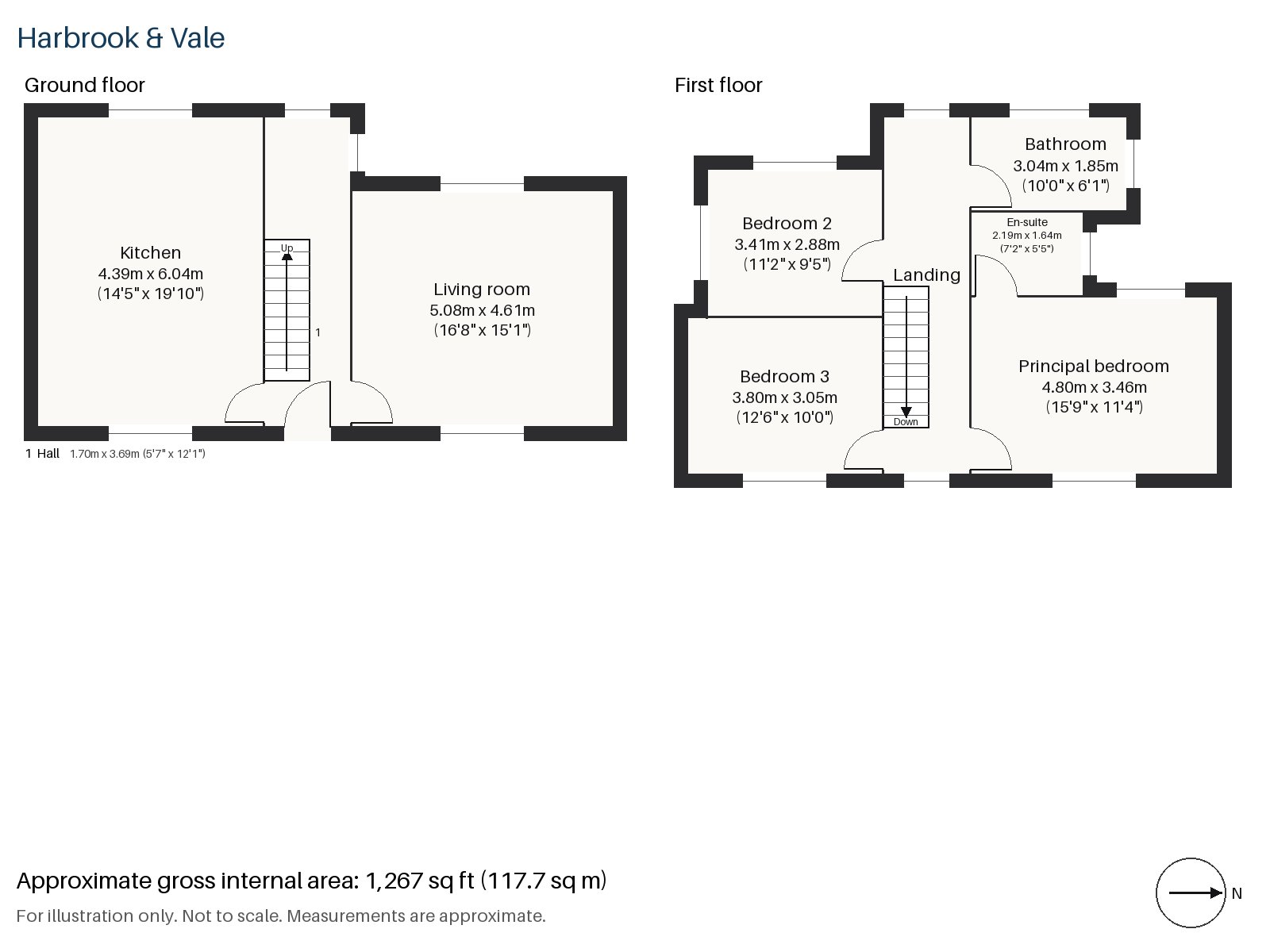 Floorplan of Broadlands Avenue, Streatham, SW16