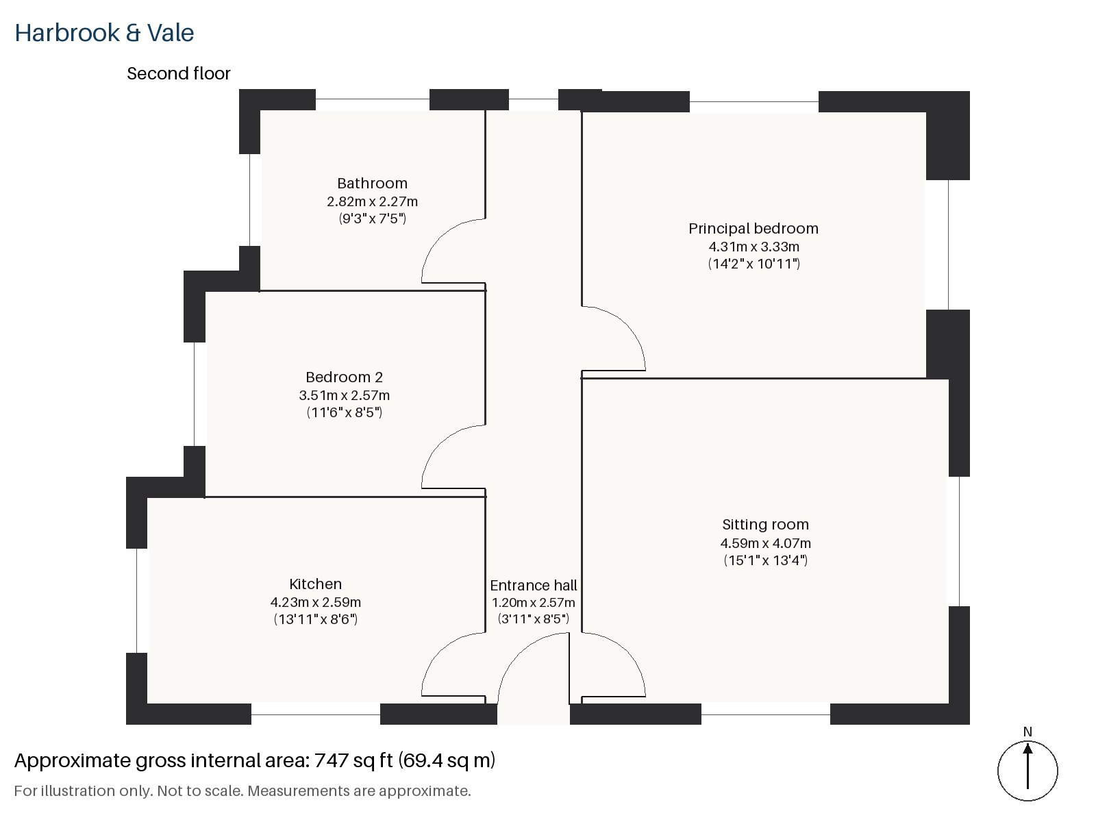 Floorplan of Grantham Road, Brixton, SW9