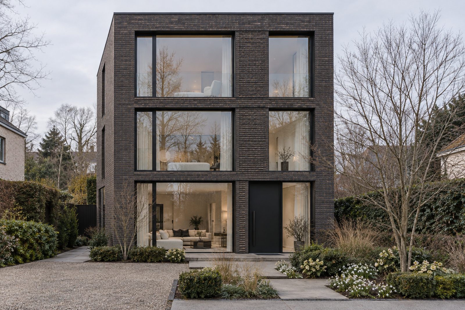 Front exterior, eye-level view of the front elevation - 5-bedroom detached house in Streatham