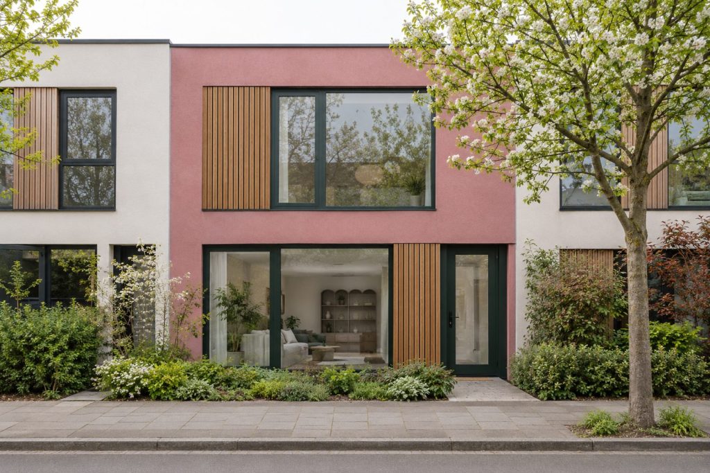 Front exterior, eye-level view of the front elevation - 3-bedroom terraced house in Fulham