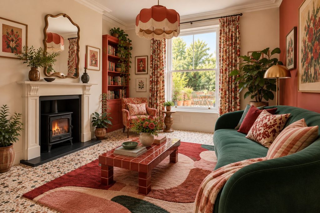 Sitting room, view from the opposite corner - 2-bedroom flat in Fulham