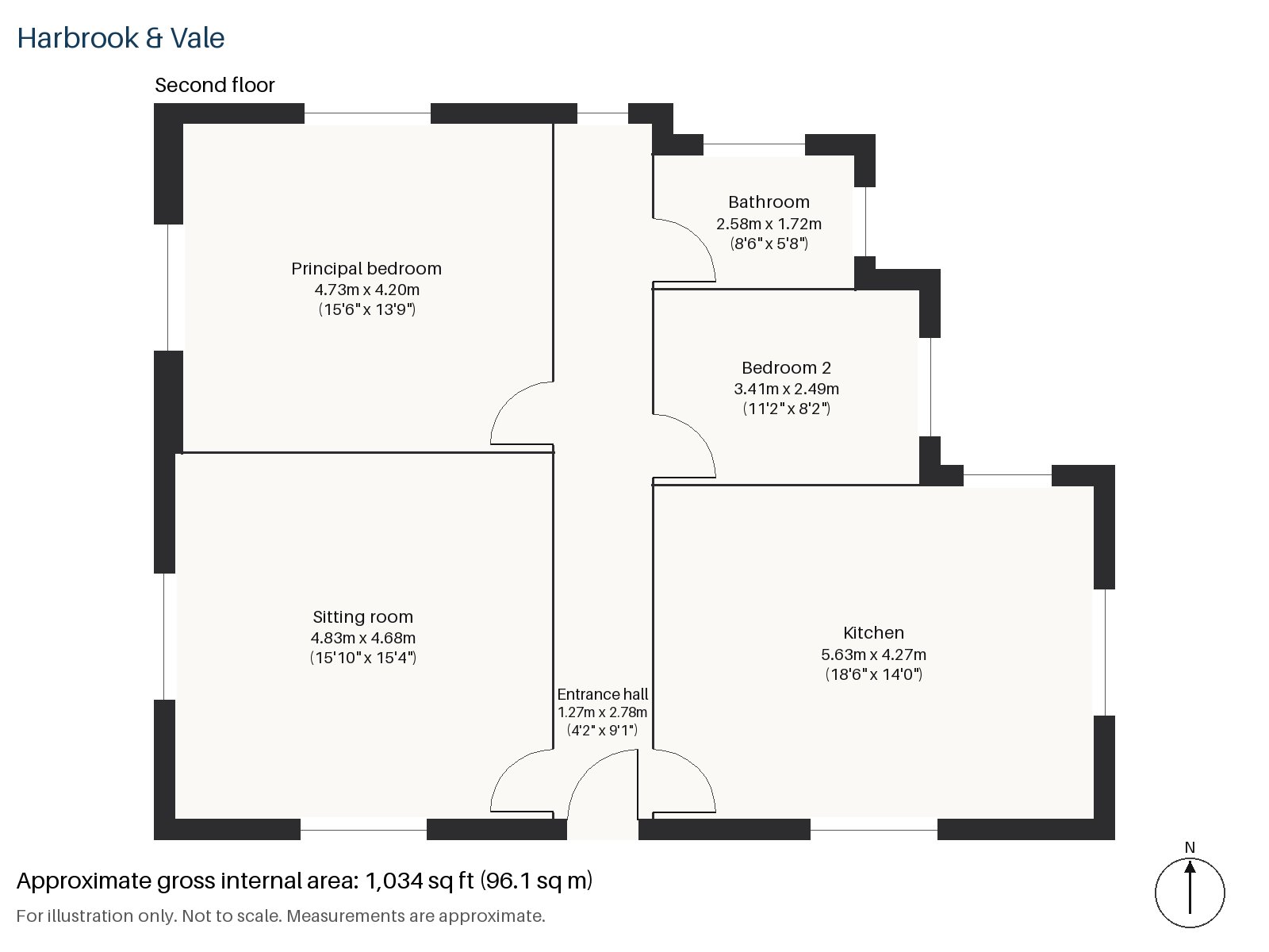 Floorplan of Bickersteth Road, Tooting, SW17